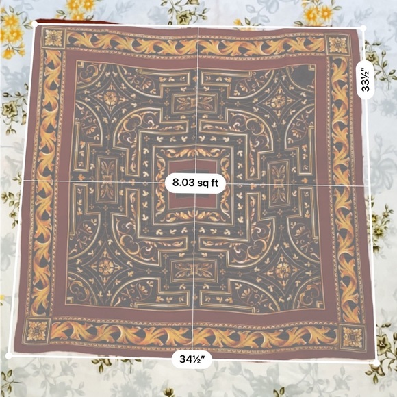 Fendi Brown Silk Scarf - Picture 7 of 9